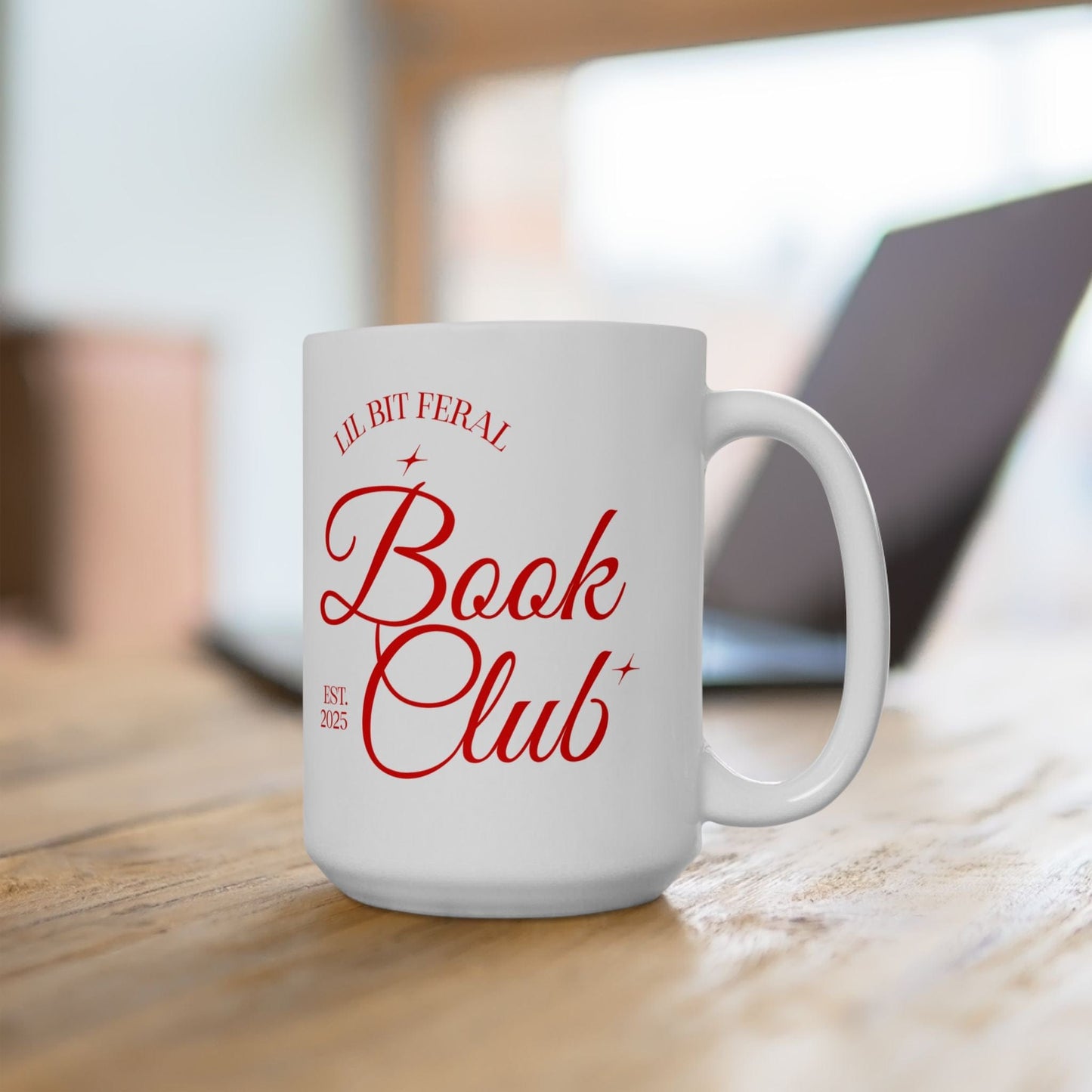 Lil Bit Feral Book Club - Mug