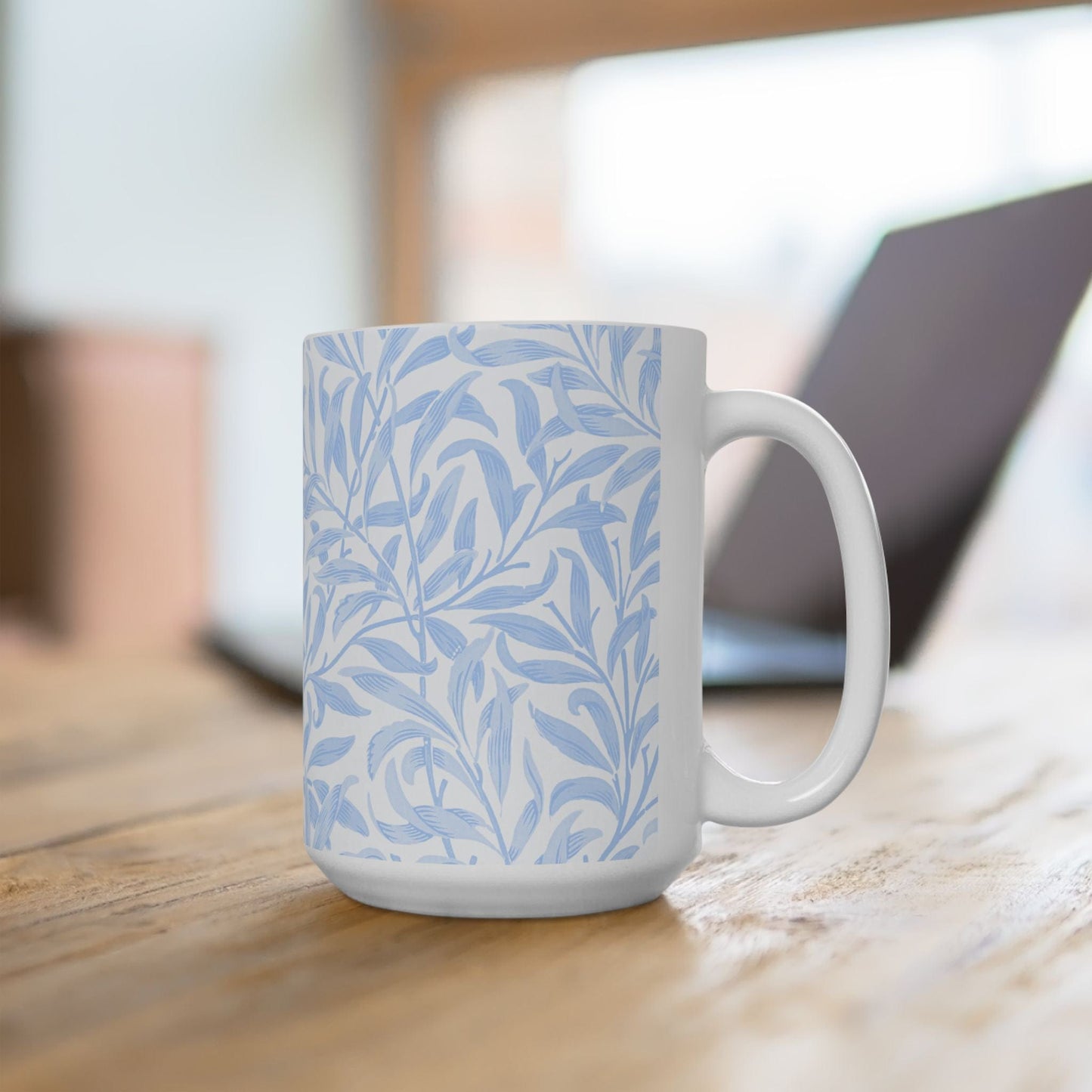 Powder Blue Botanical - Mug