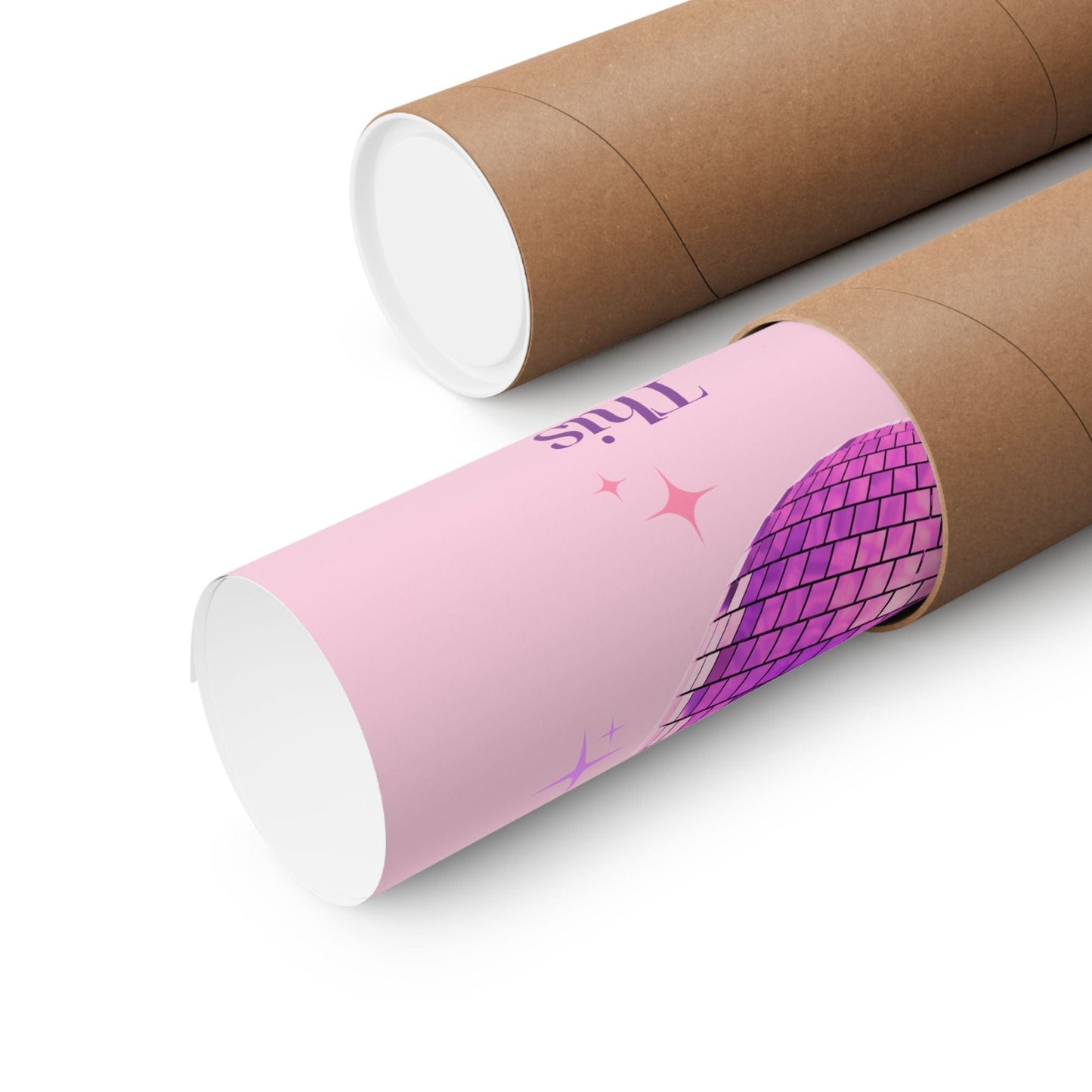 This Room Is For Reading - Disco Ball Poster