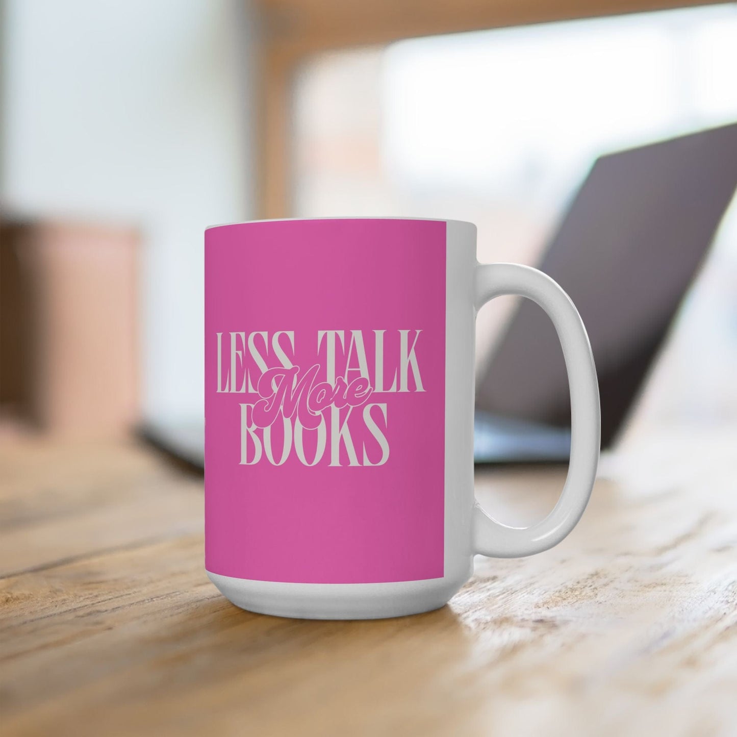Less Talk More Books - Mug
