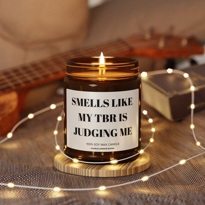 Smells Like My TBR Is Judging Me - Candle