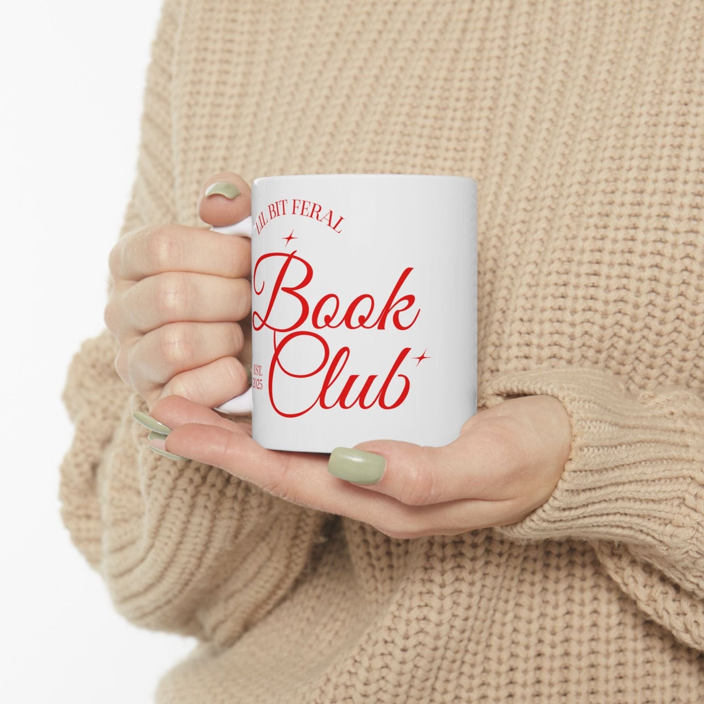 Lil Bit Feral Book Club - Mug