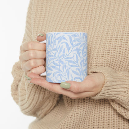 Powder Blue Botanical - Mug