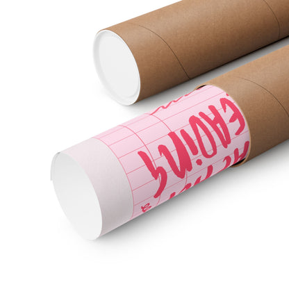 I'd Rather Be Reading - Guest Check Poster