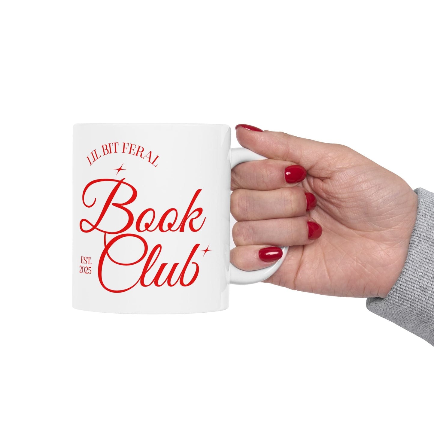 Lil Bit Feral Book Club - Mug