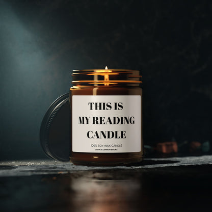 This Is My Reading Candle - Candle