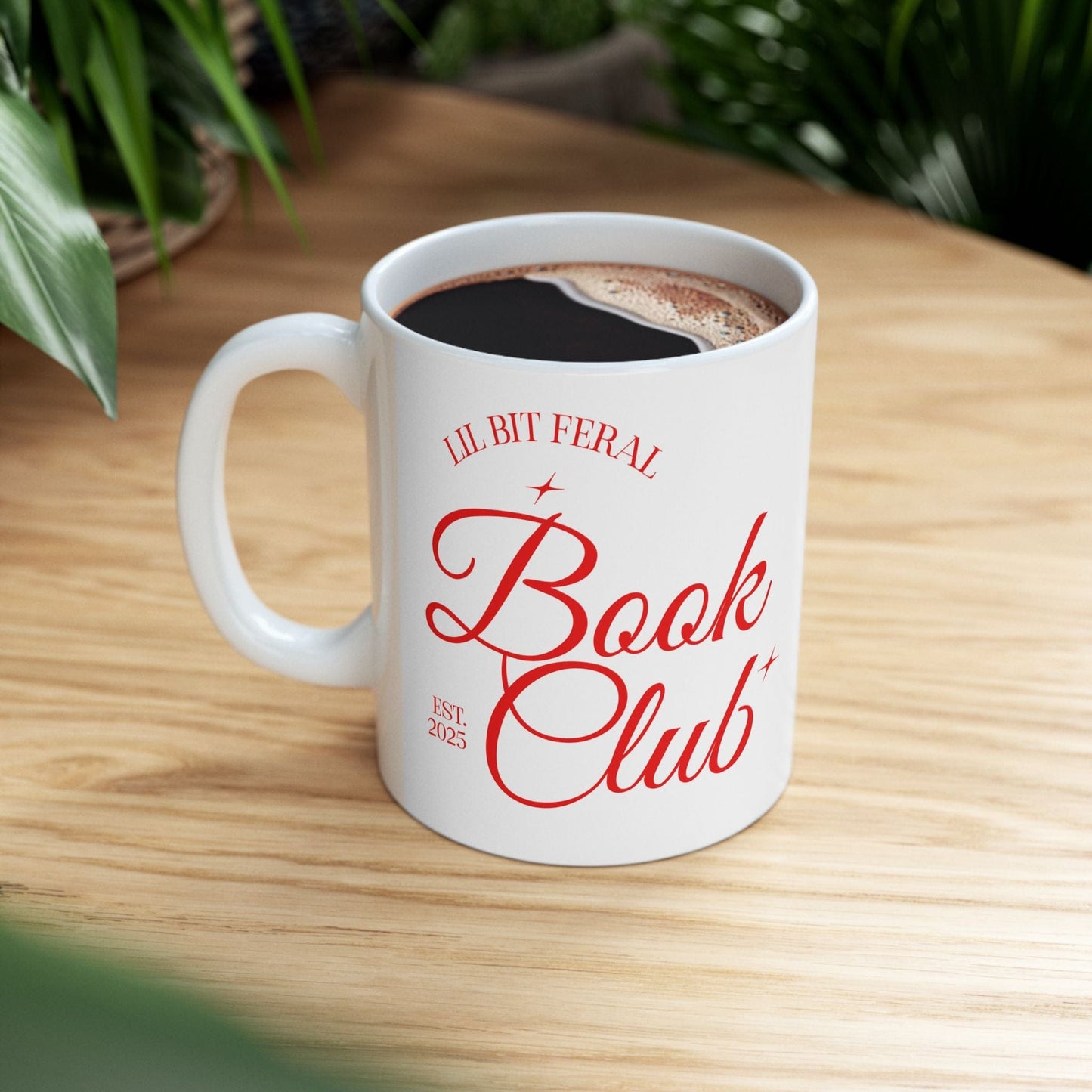 Lil Bit Feral Book Club - Mug