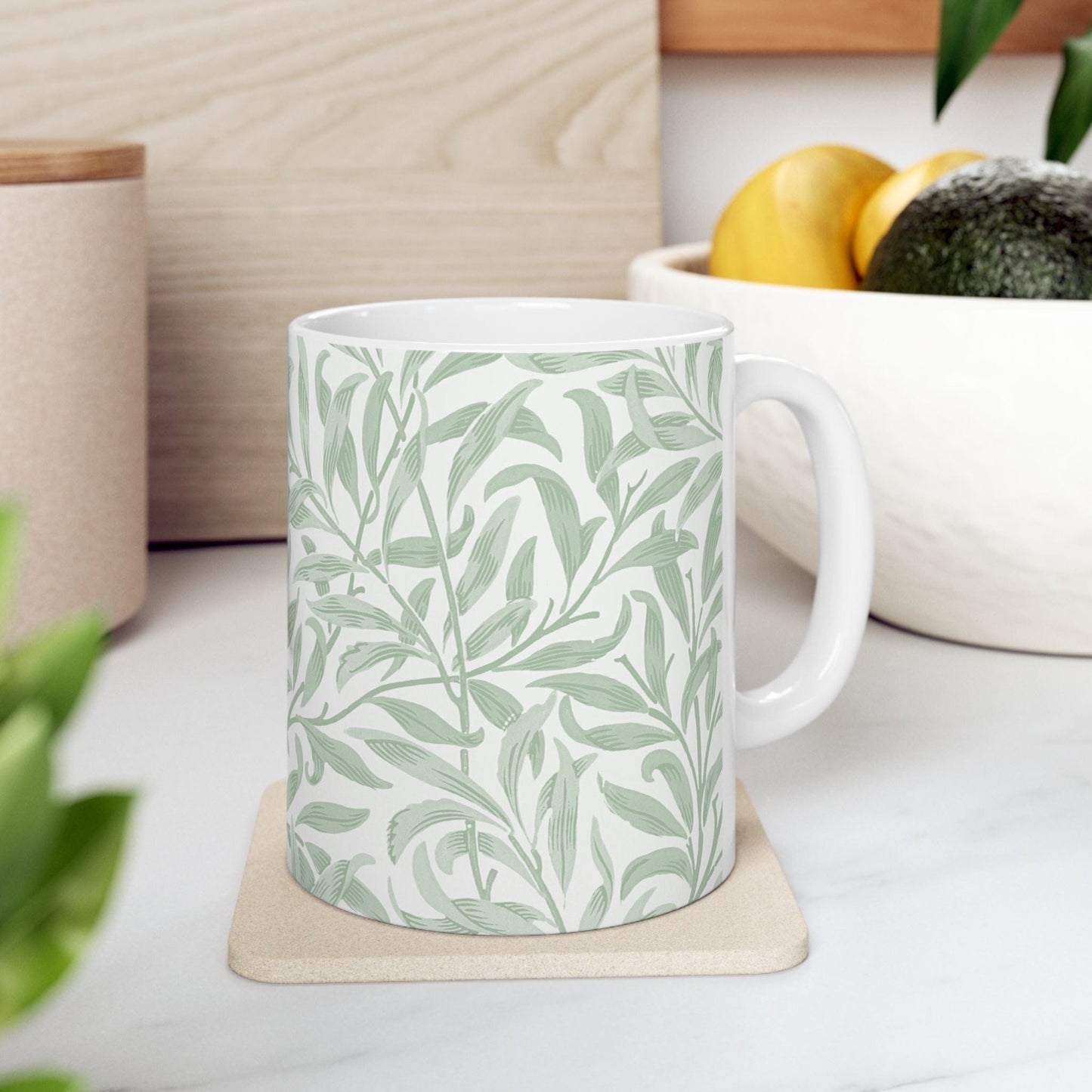 Sage Green Botanical - Mug