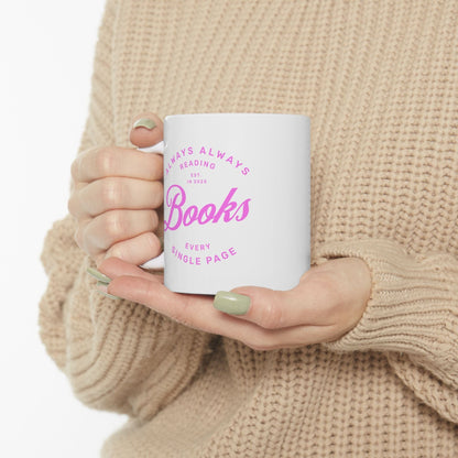 Always Reading Books - Mug