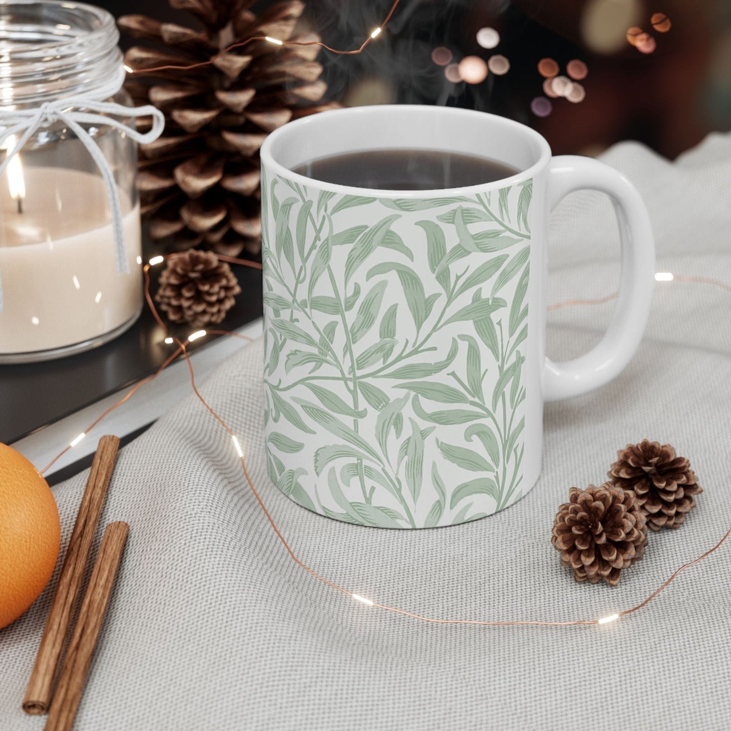 Sage Green Botanical - Mug