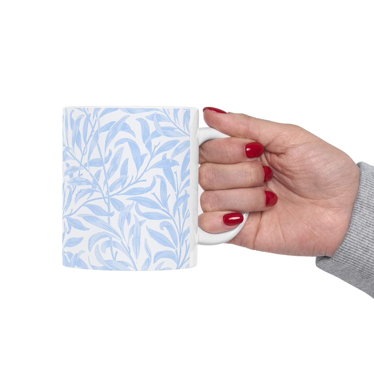 Powder Blue Botanical - Mug