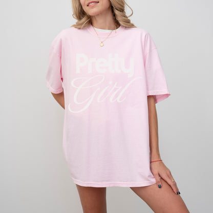 Pretty Girl Graphic - T-Shirt