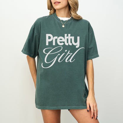 Pretty Girl Graphic - T-Shirt