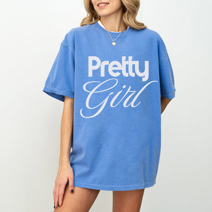 Pretty Girl Graphic - T-Shirt
